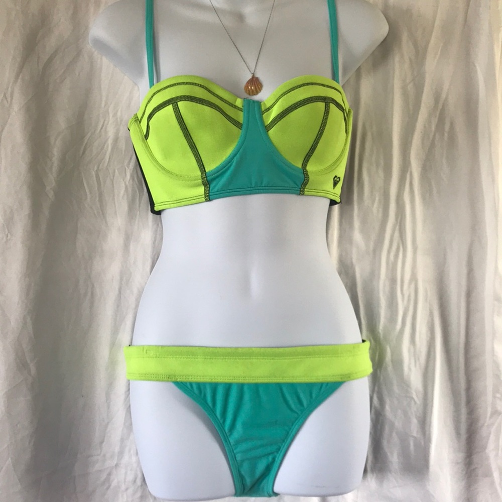 2 piece wetsuits material swimsuit